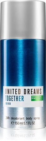 Benetton United Dreams for him Together purškiamasis dezodorantas vyrams