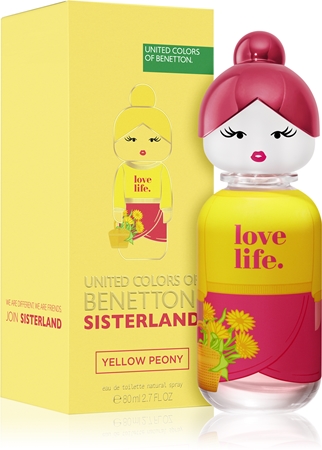 Benetton Sisterland Yellow Peony toaletna voda za ženske