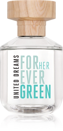 Benetton United Dreams for her Forever Green eau de toilette for women