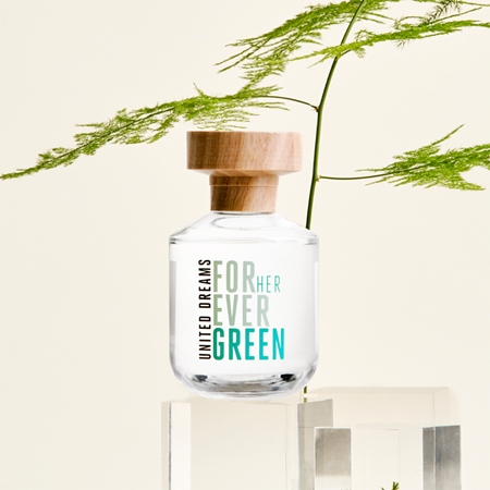 Benetton United Dreams for her Forever Green eau de toilette for women