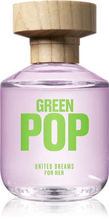 Benetton United Dreams Green Pop For Her Eau de Toilette para mulheres
