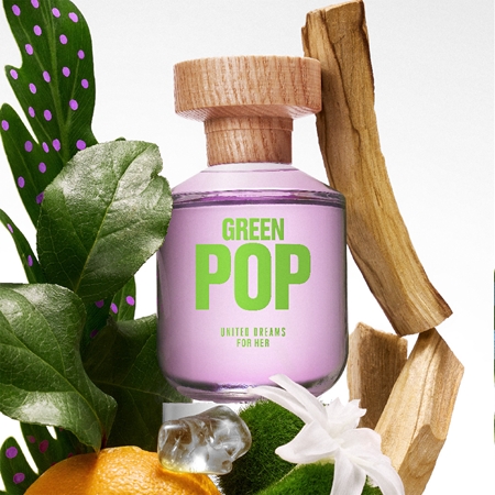 Benetton United Dreams Green Pop For Her Eau de Toilette para mulheres
