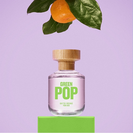 Benetton United Dreams Green Pop For Her Eau de Toilette para mulheres