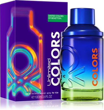 Benetton Unlimited Colors de Benetton Eau de Toilette für Herren