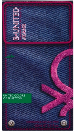 Benetton B. United Jeans Eau de Toilette for Women 100 ml