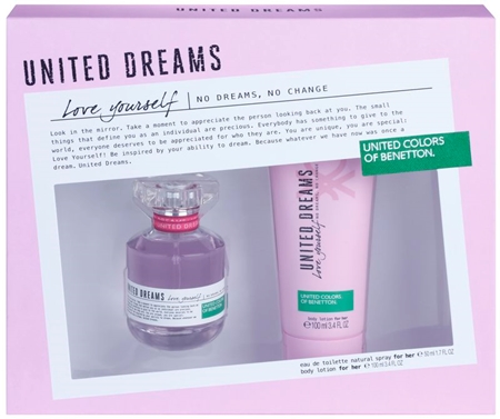 Benetton United Dream Love Yourself lote de regalo II.