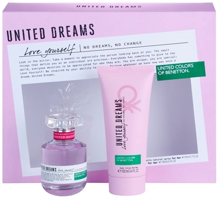 Benetton United Dream Love Yourself lote de regalo II.
