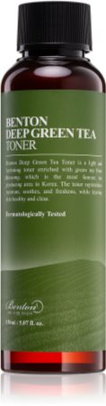 Benton Deep Green Tea tónico facial hidratante con té verde