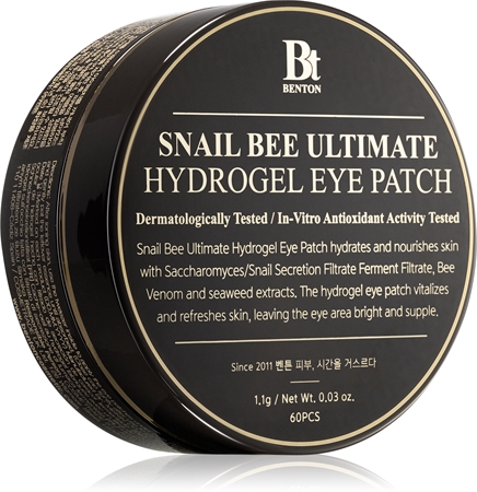 Benton Snail Bee Hydrogel Eye Mask to treat swelling and dark circles