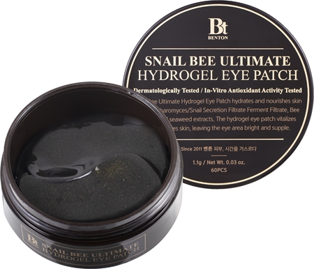 Benton Snail Bee Hydrogel Eye Mask to treat swelling and dark circles