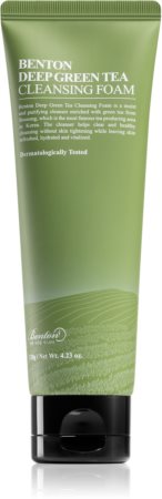 Benton Deep Green Tea espuma de limpeza hidratante espuma de limpeza hidratante com chá verde