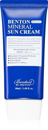 Benton Skin Fit Mineral minerální opalovací fluid na obličej SPF 50+