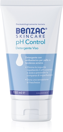 Benzac pH Control Antibacterial Face Wash Cleansing Gel for problem skin
