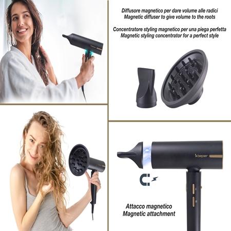 BEPER P301ASC010 phon per capelli