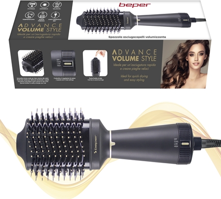 BEPER P301PIS102 Hot Air Brush 4-in-1