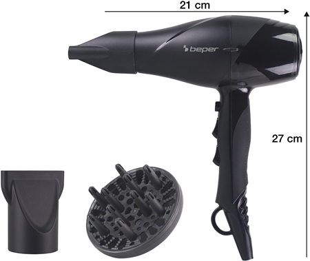 BEPER P301ASC002 secador de pelo