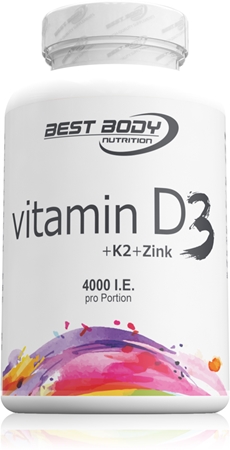 Best Body Nutrition Vitamin D3 + K2 + Zinc Immunität stärken