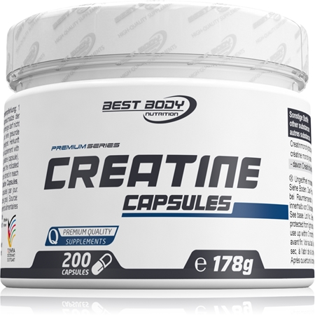 Best Body Nutrition Creatin Capsules Kapseln zur Unterstützung der sportlichen Leistung