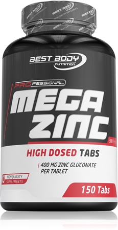 Best Body Nutrition Professional Mega Zinc Kapseln zur Unterstützung des Immunsystems, schöne Haare und Haut