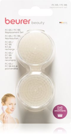 BEURER FC 65/FC 96 Replacement Set Ersatzkopf für die Gesichtshautreinigungsbürste