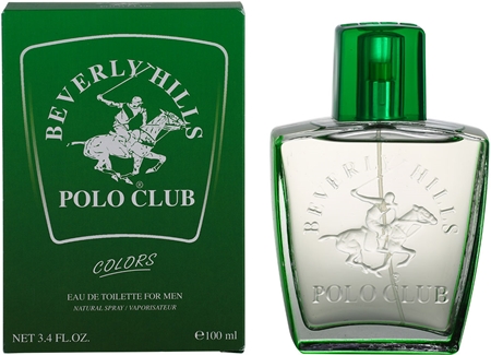 Beverly Hills Polo Club Green Colours Eau de Toilette for Men 100 ml |  