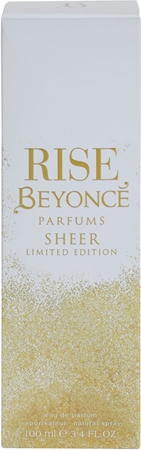 Beyoncé Rise Sheer Limited Edition парфумована вода для жінок 100 мл