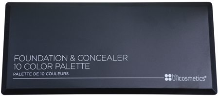 BH Cosmetics 10 Color paleta de correctores y bases de maquillaje
