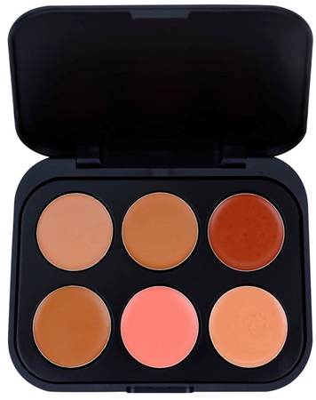BH Cosmetics 6 Color παλέτα διορθωτών
