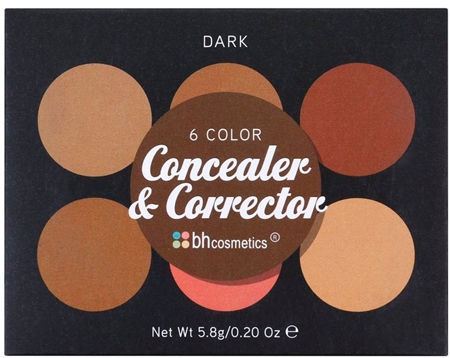 BH Cosmetics 6 Color παλέτα διορθωτών