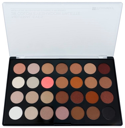 BH Cosmetics Neutral Eyes paletka očných tieňov