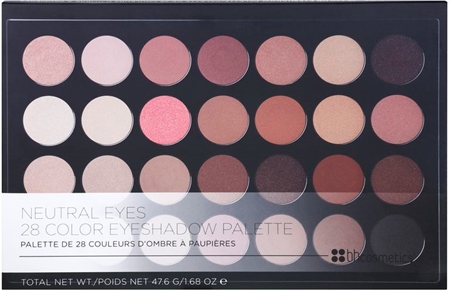 BH Cosmetics Neutral Eyes paletka očných tieňov