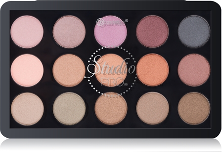 BH Cosmetics Studio Pro szemhéjfesték paletta száraz és nedves használatra