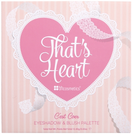 BH Cosmetics That´s Heart Makeup Palette with Mirror
