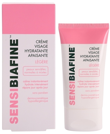 Biafine Sensi Creme de hidratação calmante para o rosto