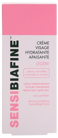 Biafine Sensi Creme de hidratação calmante para o rosto