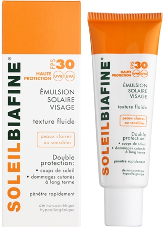 Biafine Soleil loción protectora para pieles muy sensibles y claras SPF 30