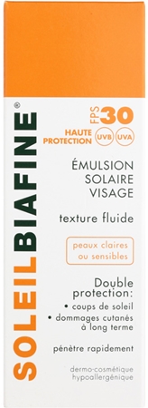 Biafine Soleil loción protectora para pieles muy sensibles y claras SPF 30