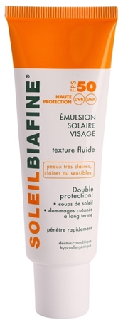 Biafine Soleil Sun Emulsion for Face SPF 50