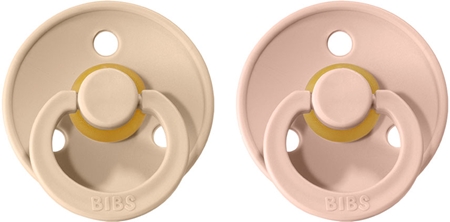 BIBS Colour Natural Rubber Size 2: 6+ months suzetă