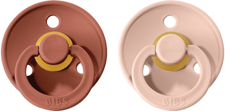 BIBS Colour Natural Rubber Size 2: 6+ months dummy