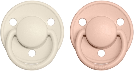 BIBS De Lux Natural Rubber Size 1: 0+ months ciuccio