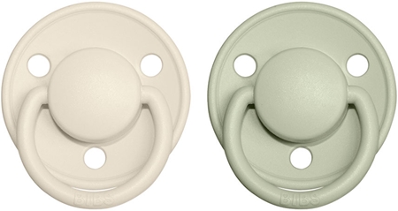 BIBS De Lux Natural Rubber Size 2: 6+ months ciuccio