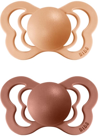 BIBS Couture Natural Rubber Size 2: 6+ months smoczek