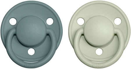 BIBS De Lux Natural Rubber Size 2: 6+ months ciuccio