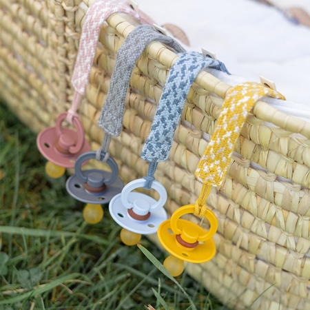 BIBS Paci Braid klip na dudlík