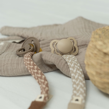 BIBS Paci Braid klip na dudlík