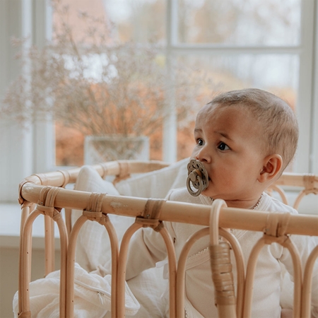 BIBS Boheme Natural Rubber Size 1: 0+ months cumi