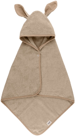BIBS Kangarooo Hoodie Towel toalla con capucha