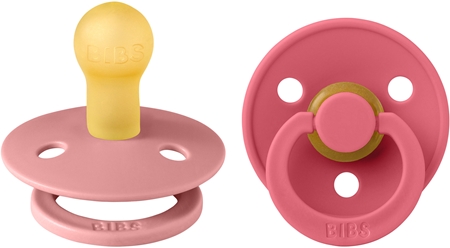 BIBS Colour Natural Rubber Size 1: 0+ months dudlík