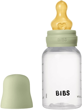 BIBS Anti-Colic Baby Bottle Latex anti-colic bottle with rubber teat